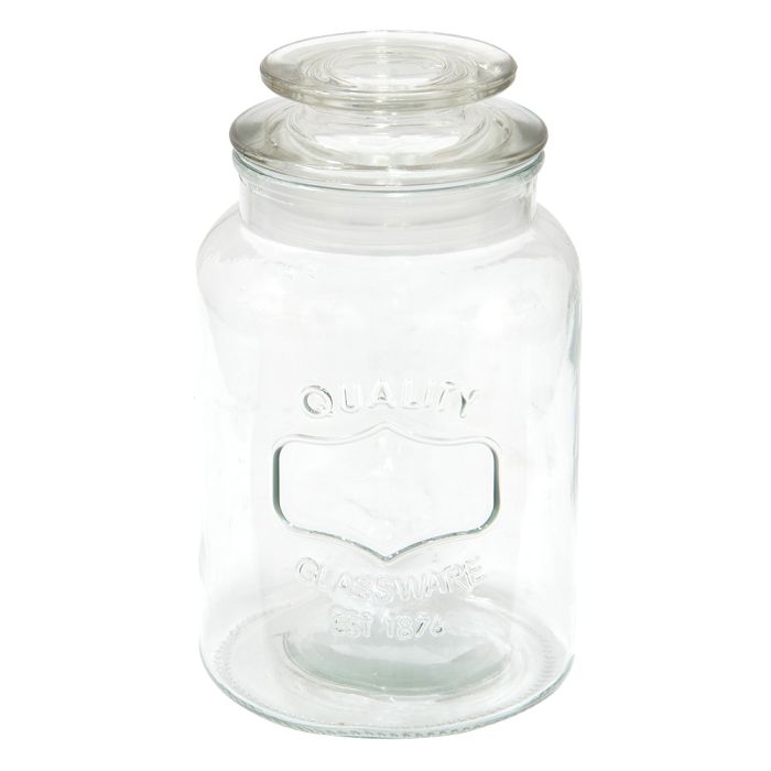 Storage jar with lid ? 11x19 cm - pcs     