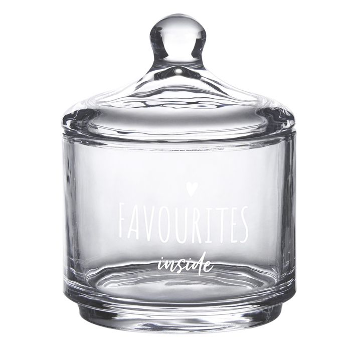 Storage jar with lid ? 10x13 cm - pcs     