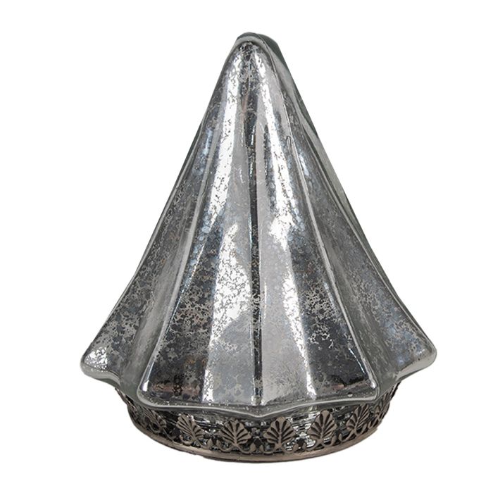 Christmas tree with LED Ø 14x16 cm / 2xAAA - pcs