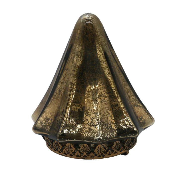 Christmas tree with LED Ø 14x16 cm / 2xAAA - pcs