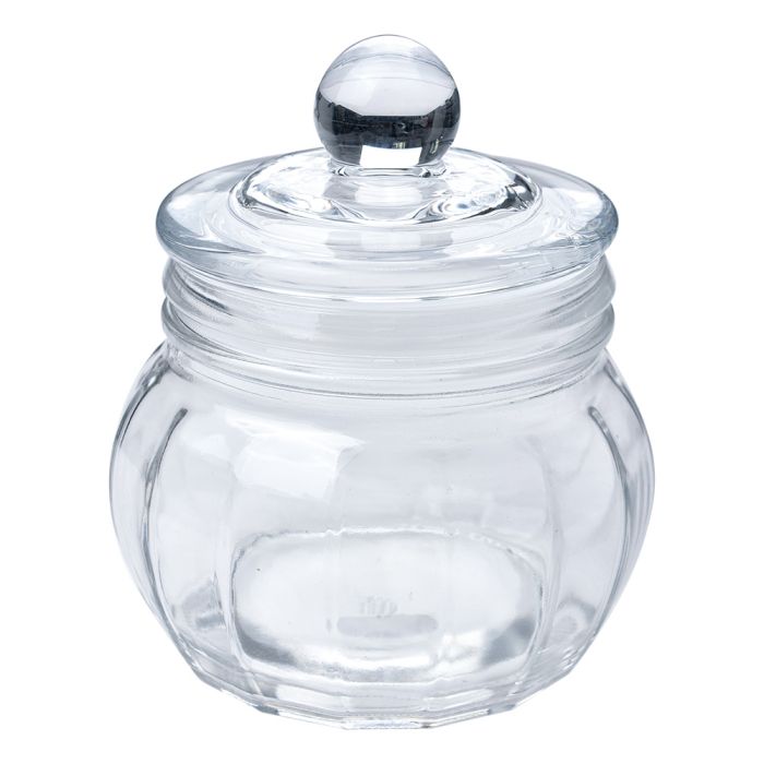 Storage jar with lid ? 12x13 cm / 500 ml - pcs     