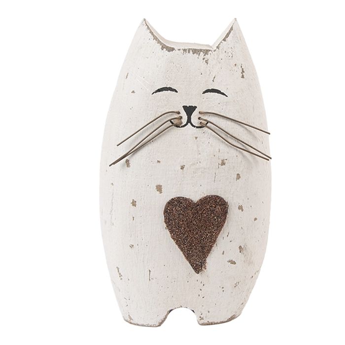 Decoration cat 8x6x14 cm - pcs