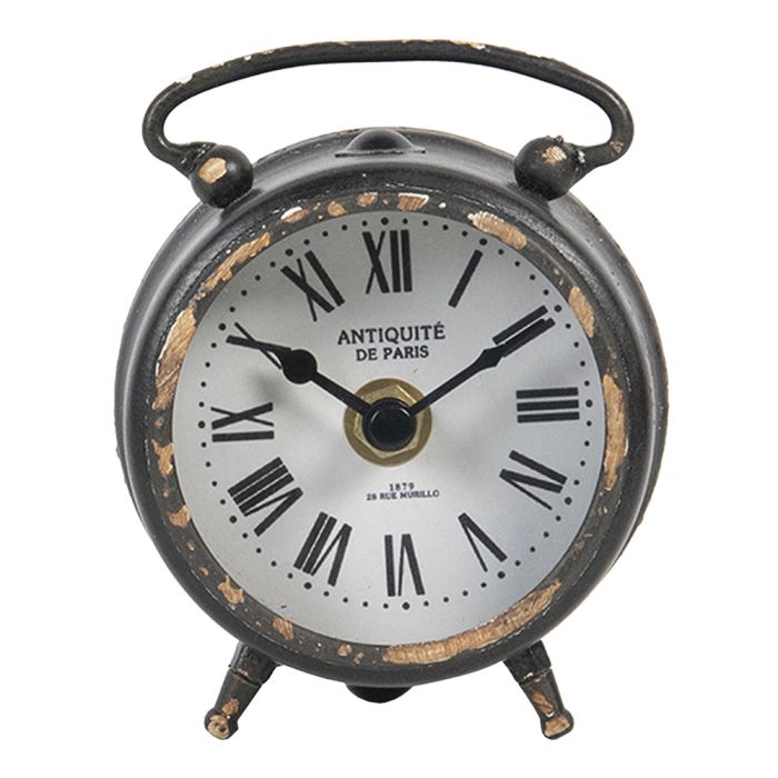 Table clock 9x4x10 cm / 1xAA - pcs