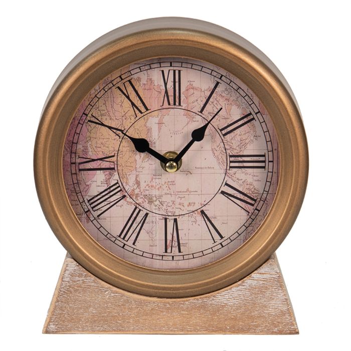 Table clock 17x4x20 cm / 1xAA - pcs