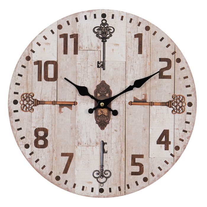 Wall clock Ø 34x4 cm / 1xAA - pcs