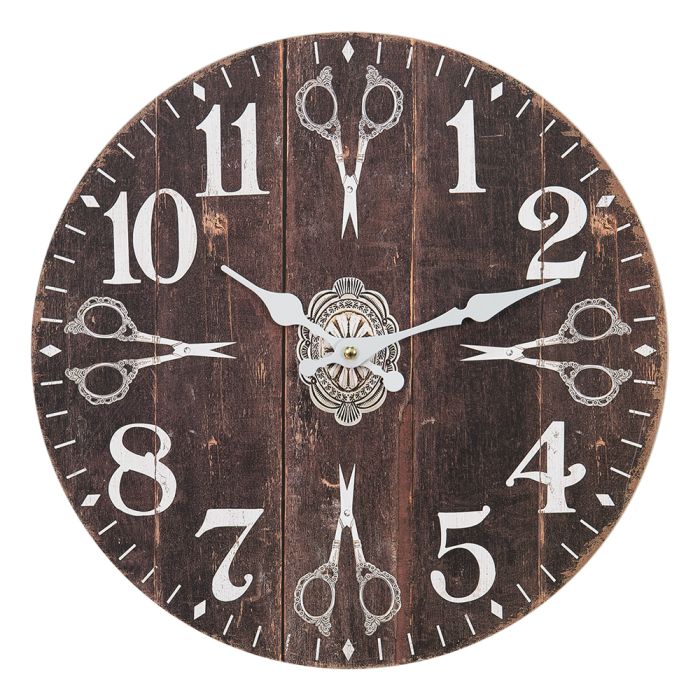 Wall clock Ø 34x4 cm / 1xAA - pcs