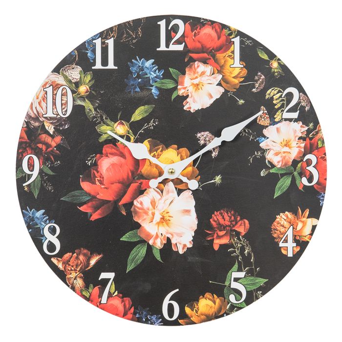 Wall clock Ø 34x4 cm / 1xAA - pcs