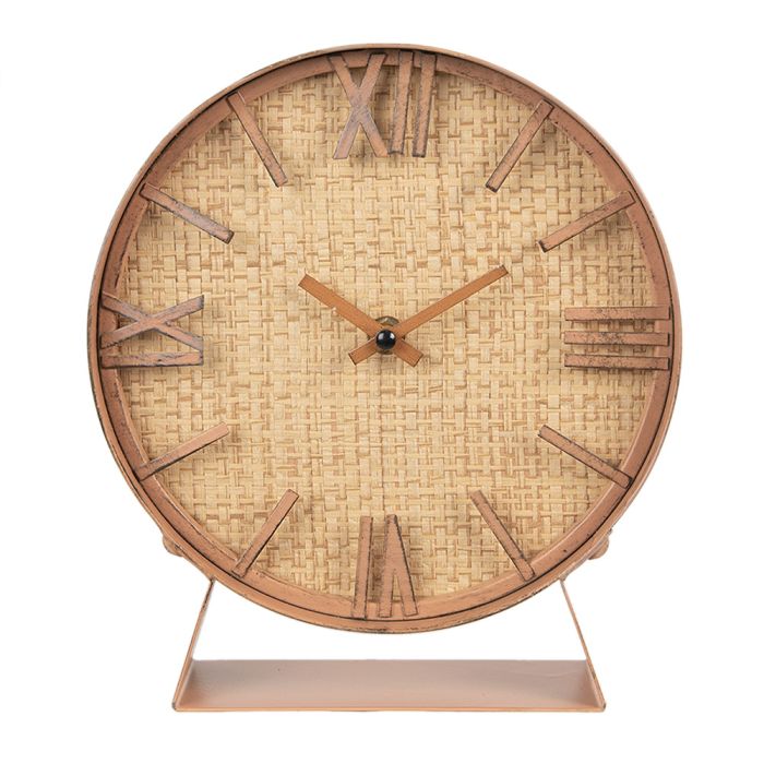 Table clock 20x6x24 cm / 1xAA - pcs