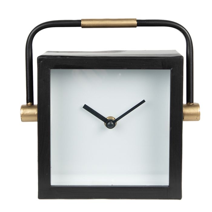 Table clock 19x5x19 cm / 1xAA - pcs