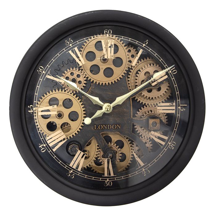 Wall clock Ø 30x8 cm / 3xAA - pcs