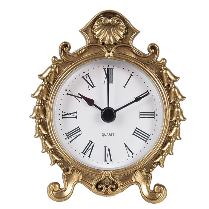 Table clock 8x4x10 cm / 1xAAA - pcs