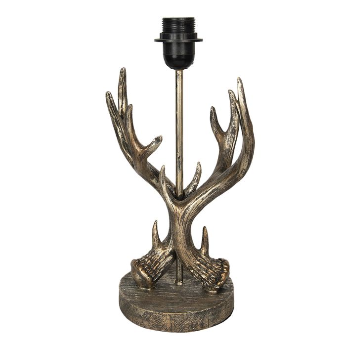 Lamp base antlers 23x15x36 cm E27/max 1x60W - pcs