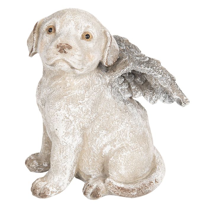 Decoration dog with wings 16x13x20 cm - pcs     