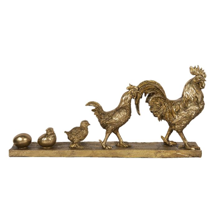 Decoration rooster 59x10x27 cm - pcs