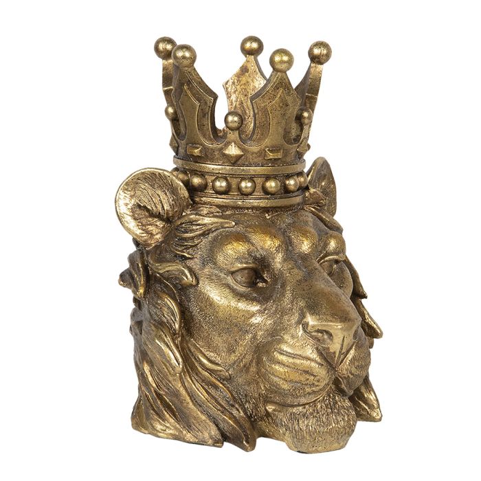 Decoration lion head 23x21x29 cm - pcs