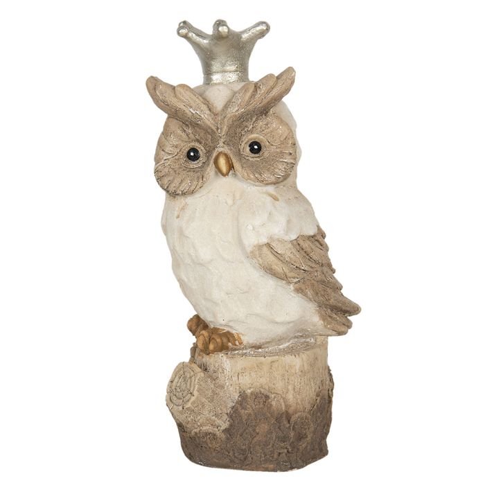 Decoration owl 12x9x25 cm - pcs     