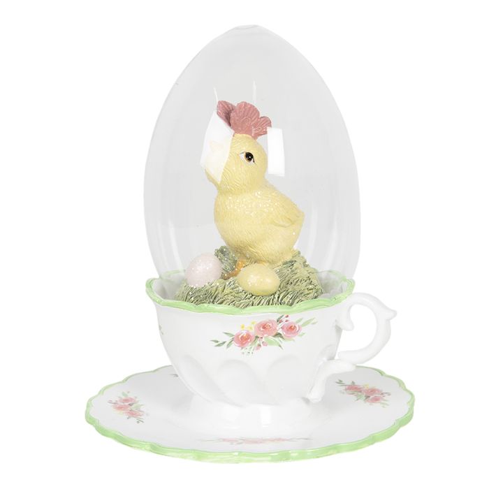 Decoration chicken on a cup ? 12x15 cm - pcs     