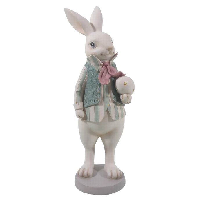 Decoration rabbit boy 10x10x25 cm - pcs     