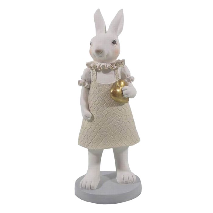 Decoration rabbit girl 9x8x20 cm - pcs     