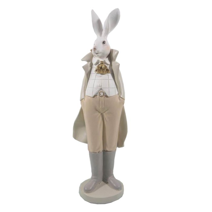Decoration rabbit boy 11x10x37 cm - pcs     