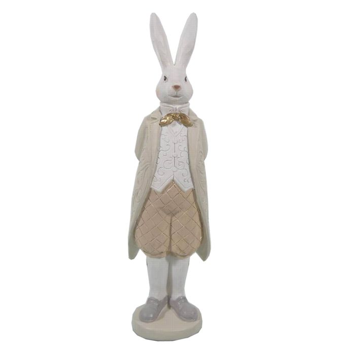 Decoration rabbit boy 9x9x30 cm - pcs     