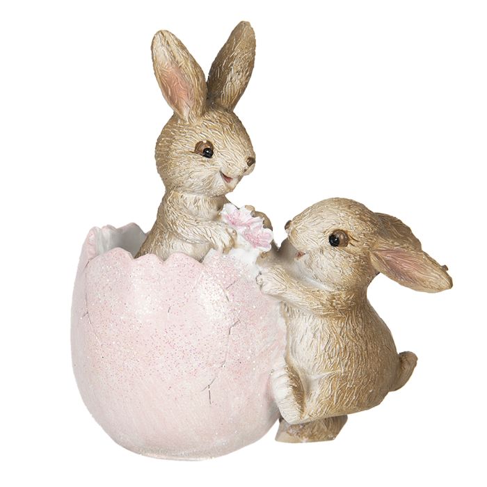 Decoration rabbits 9x5x10 cm - pcs     