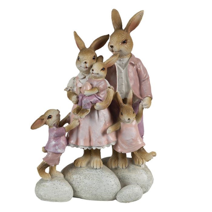 Decoration rabbits 11x6x18 cm - pcs     
