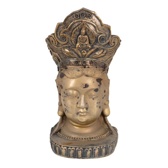 Statue head Buddha 11x9x22 cm - pcs