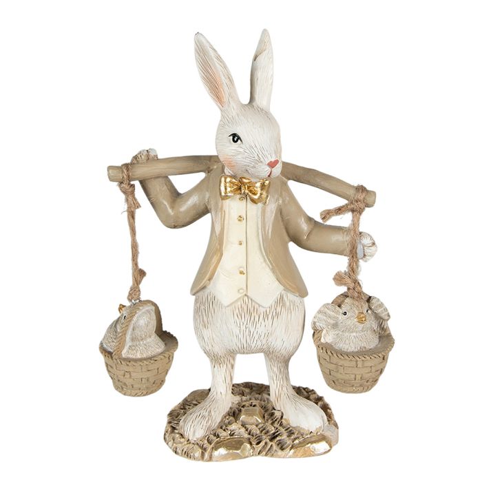 Decoration rabbit 12x6x17 cm - pcs