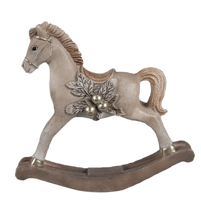 Decoration rocking horse 17x5x16 cm - pcs