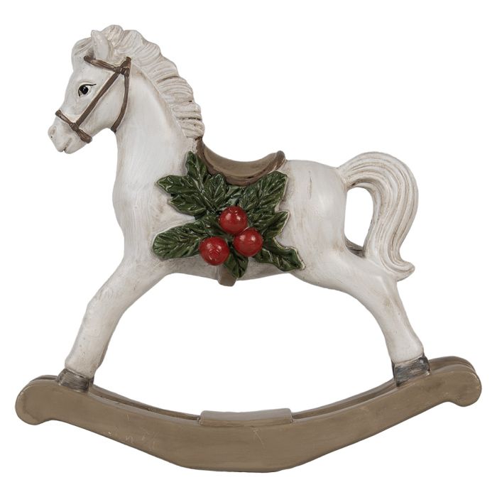 Decoration rocking horse 17x5x16 cm - pcs