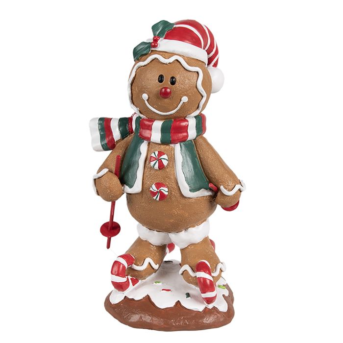 Decoration gingerbread man12x11x21 cm - pcs