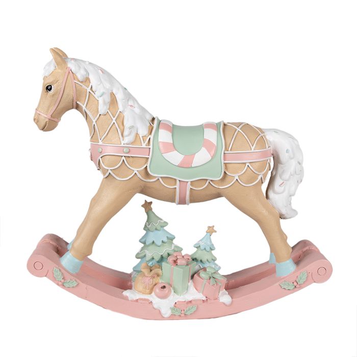 Decoration rocking horse 41x10x37 cm - pcs