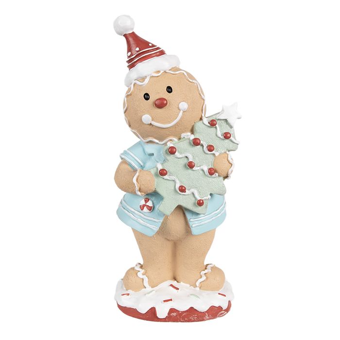 Decoration gingerbread man 11x8x25 cm - pcs