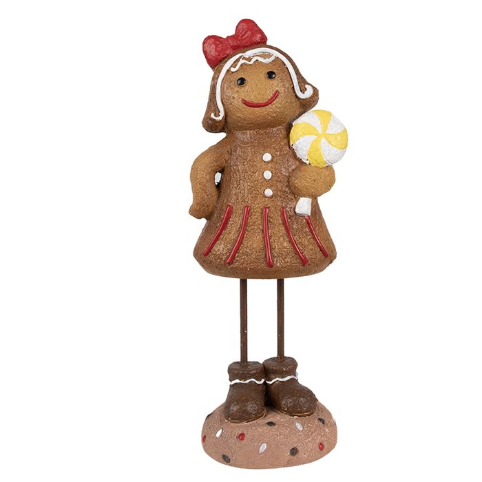 Decoration gingerbread man 10x8x23 cm - pcs