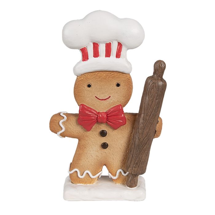 Decoration gingerbread man 11x4x18 cm - pcs