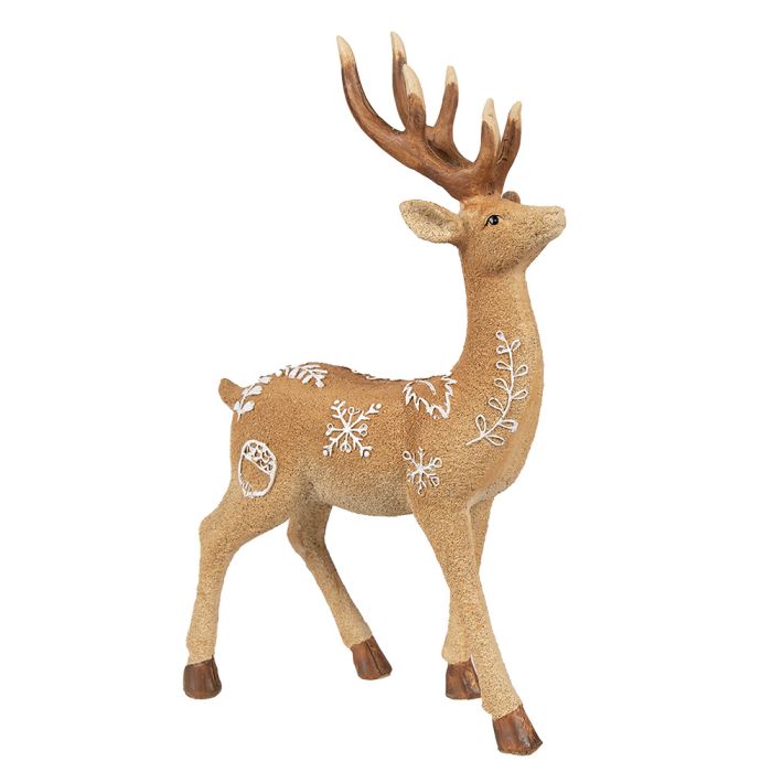 Decoration deer 19x7x30 cm - pcs