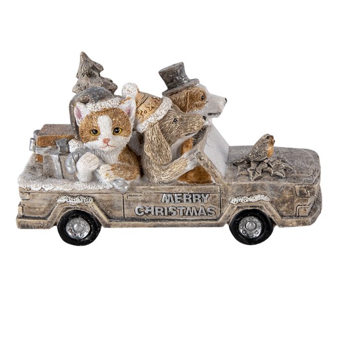 Decoration animals in car 15x7x9 cm - pcs