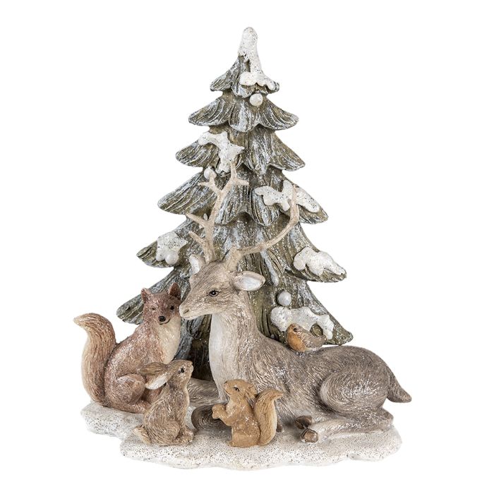 Decoration animals at Christmas tree 17x10x20 cm - pcs