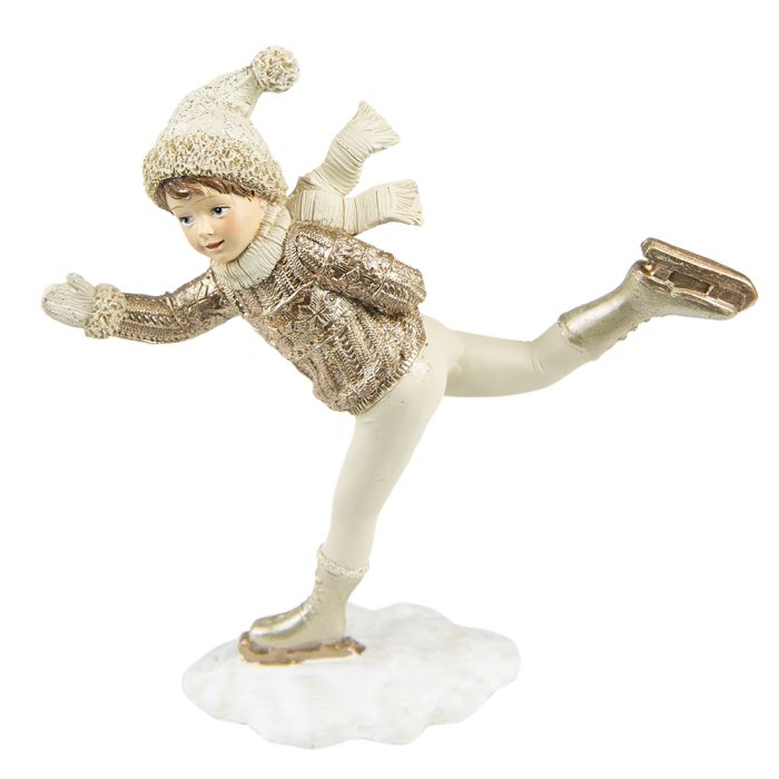 Decoration child on skates 19x6x20 cm - pcs