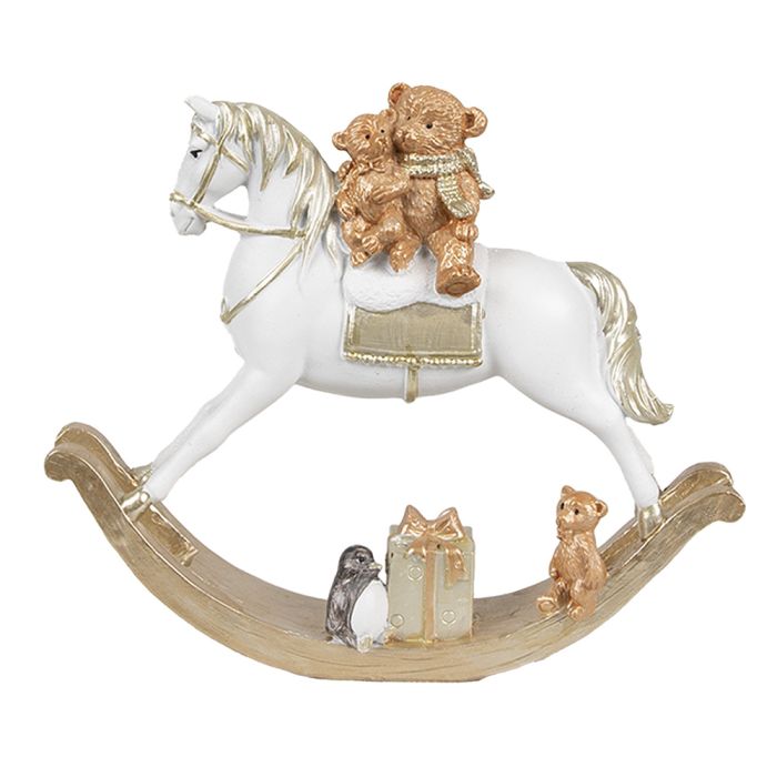 Decoration rocking horse 18x4x15 cm - pcs