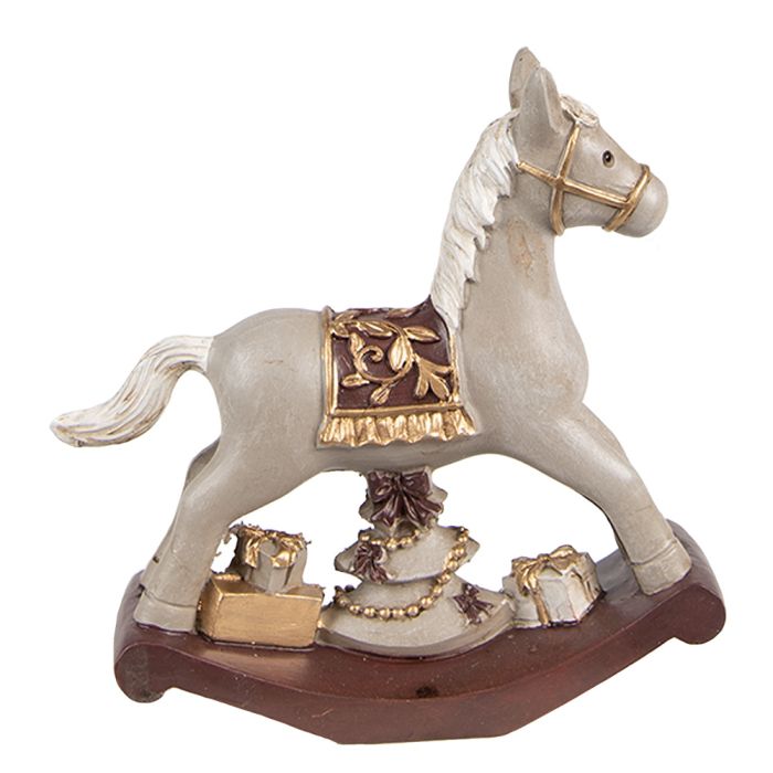 Decoration rocking-horse 11x3x11 cm - pcs