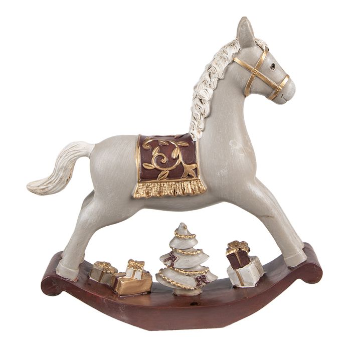 Decoration rocking-horse 18x4x18 cm - pcs