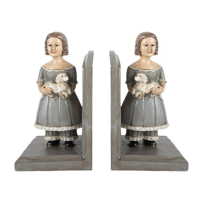 Bookend (2) 23x11x20 cm - set (2)