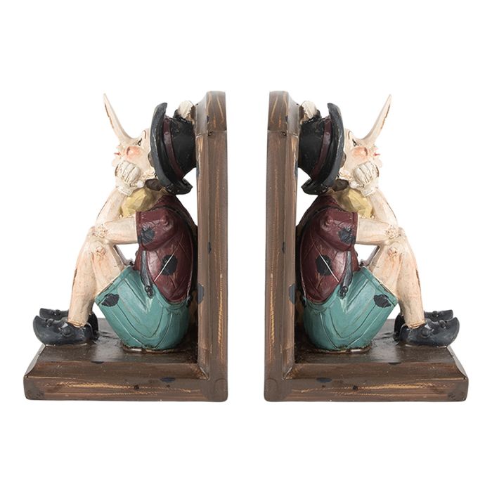 Bookend (2) 24x11x17 cm - set (2)