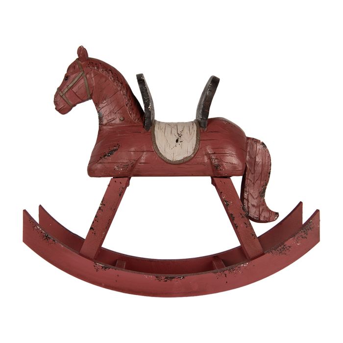 Decoration rocking horse 39x12x33 cm - pcs