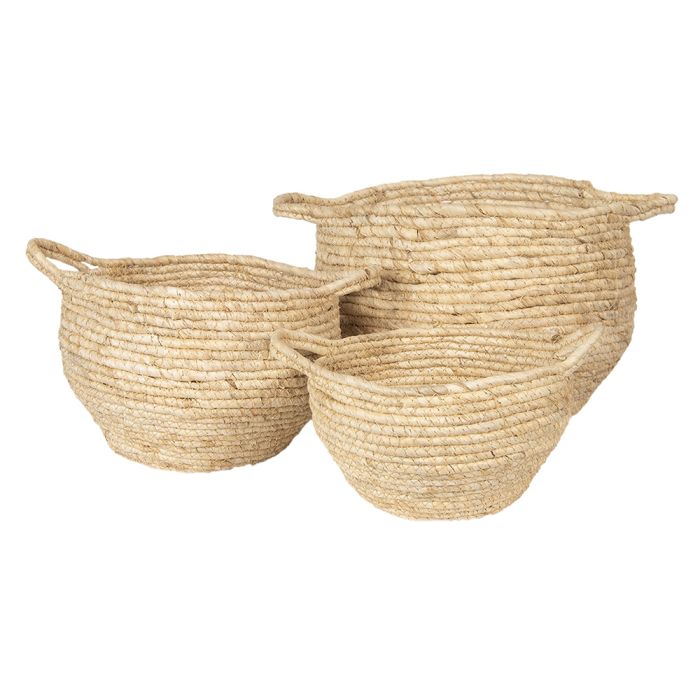 Basket (3) Ø 30x31 / Ø 25x26 / Ø 20x20 cm - set (3)