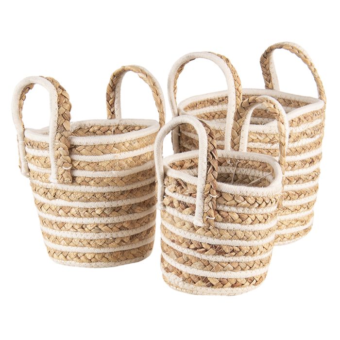 Basket (3) Ø 21x20 / Ø 19x19 / Ø 16x15 cm - set (3)