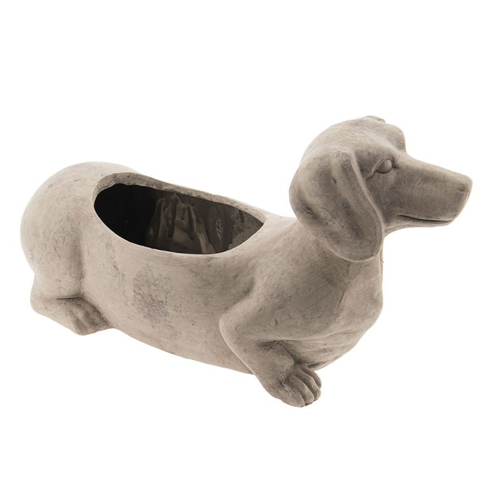 Flowerpot dog 30x12x16 cm - pcs