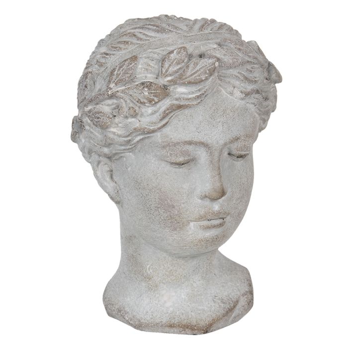 Statue head woman 16x15x23 cm - pcs     